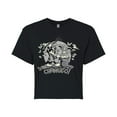 thumbnail image 1 of Mickey & Friends - Presto Chango - Juniors Cropped Cotton Blend T-Shirt, 1 of 5