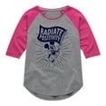 thumbnail image 1 of Mickey & Friends - Radiate Positivity - Toddler And Youth Girls Raglan Graphic T-Shirt, 1 of 4