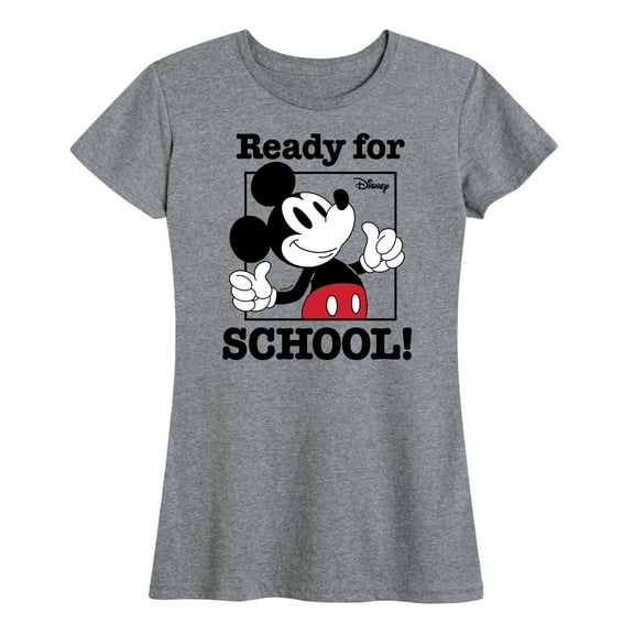 Mickey & Friends - Ready For School - Women's Short Sleeve Graphic T-Shirt