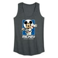 thumbnail image 1 of Mickey & Friends - Retro Mickey Portrait - Women's Racerback Tank Top, 1 of 5