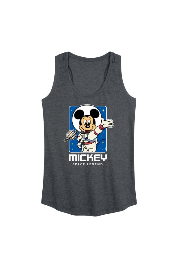 Mickey & Friends - Retro Mickey Portrait - Women's Racerback Tank Top