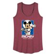 thumbnail image 1 of Mickey & Friends - Retro Mickey Portrait - Women's Racerback Tank Top, 1 of 5