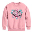 thumbnail image 1 of Disney - Mickey & Friends - Retro Skaters Mickey & Minnie - Toddler And Youth Long Sleeve Graphic T-Shirt, 1 of 4