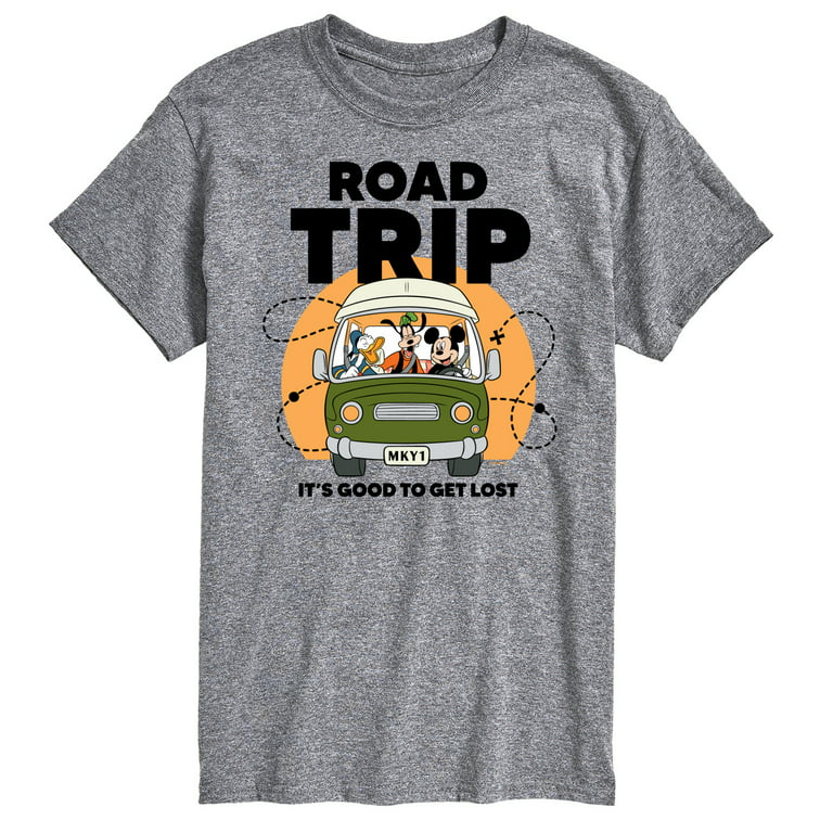 Mickey & Friends - Road Trip - Men's Short Sleeve Graphic T-Shirt 