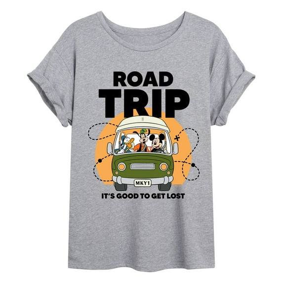 Mickey & Friends - Road Trip - Women's Oversized T-Shirt