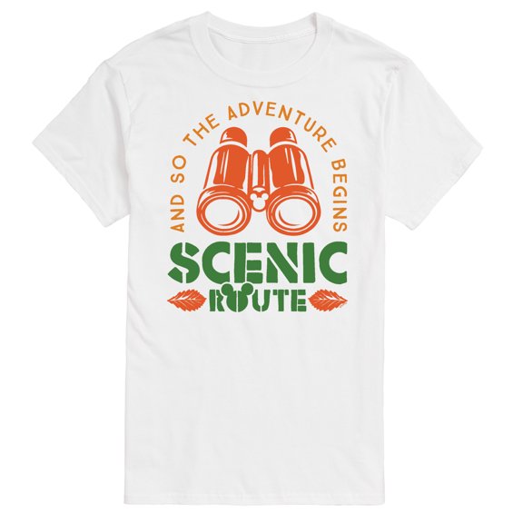 Mickey & Friends - Scenic Route - Men's Short Sleeve Graphic T-Shirt