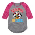 thumbnail image 1 of Mickey & Friends - School Is Cool - Toddler And Youth Raglan Graphic T-Shirt, 1 of 5