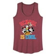 thumbnail image 1 of Mickey & Friends - School Is Cool - Women's Racerback Tank Top, 1 of 5