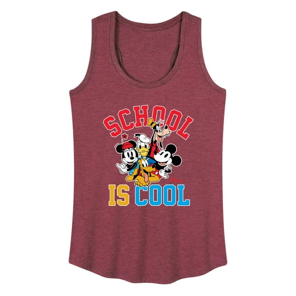 Mickey & Friends - School Is Cool - Women's Racerback Tank Top