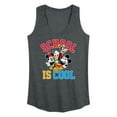 thumbnail image 1 of Mickey & Friends - School Is Cool - Women's Racerback Tank Top, 1 of 5