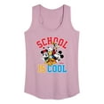 thumbnail image 1 of Mickey & Friends - School Is Cool - Women's Racerback Tank Top, 1 of 5