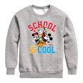 thumbnail image 1 of Mickey & Friends - School Is Cool - Youth Crewneck Fleece Sweatshirt, 1 of 5