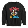 thumbnail image 1 of Mickey & Friends - School Is Cool - Youth Crewneck Fleece Sweatshirt, 1 of 5