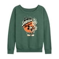 thumbnail image 1 of Mickey & Friends - Shreddin And Strummin - Women's Lightweight French Terry Long Sleeve Shirt, 1 of 5