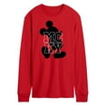 thumbnail image 1 of Mickey & Friends - Silhouette Mickey Mouse - Men's Long Sleeve T-Shirt, 1 of 4
