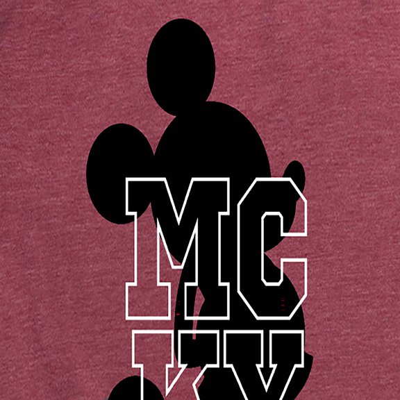 Mickey & Friends - Silhouette Mickey - Women's Short Sleeve Graphic T-Shirt