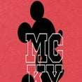 thumbnail image 1 of Mickey & Friends - Silhouette Mickey - Women's Short Sleeve Graphic T-Shirt, 1 of 4