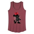 thumbnail image 1 of Mickey & Friends - Silhouette Minnie - Women's Racerback Tank Top, 1 of 4