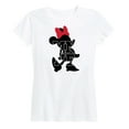 thumbnail image 1 of Mickey & Friends - Silhouette Minnie - Women's Short Sleeve Graphic T-Shirt, 1 of 5