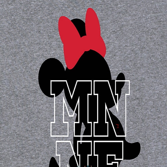 Mickey & Friends - Silhouette Minnie - Women's Short Sleeve Graphic T-Shirt