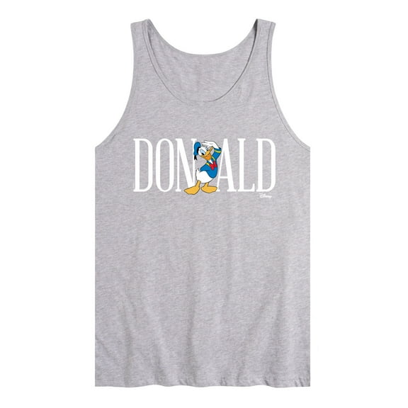 Mickey & Friends - Simple Donald Font - Men's Jersey Tank Top