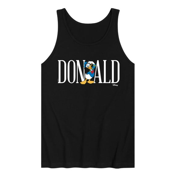 Mickey & Friends - Simple Donald Font - Men's Jersey Tank Top