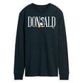 thumbnail image 1 of Mickey & Friends - Simple Donald Font - Men's Long Sleeve T-Shirt, 1 of 5