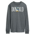thumbnail image 1 of Mickey & Friends - Simple Donald Font - Men's Long Sleeve T-Shirt, 1 of 5