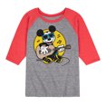 thumbnail image 1 of Mickey & Friends - Singing & Playing the Guitar - Flipflops & Sunglasses - Toddler And Youth Raglan Graphic T-Shirt, 1 of 1