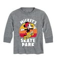 thumbnail image 1 of Mickey & Friends - Skater Mickey - Toddler And Youth Long Sleeve Graphic T-Shirt, 1 of 5