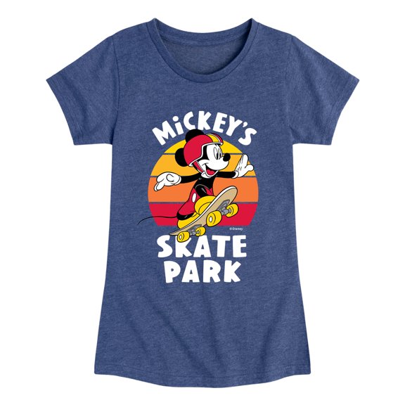 Mickey & Friends - Skater Mickey - Toddler And Youth Short Sleeve Graphic T-Shirt