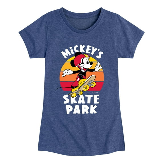 Mickey & Friends - Skater Mickey - Toddler And Youth Short Sleeve Graphic T-Shirt