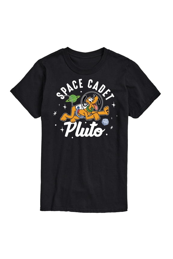 Mickey & Friends - Space Cadet Pluto - Men's Short Sleeve Graphic T-Shirt