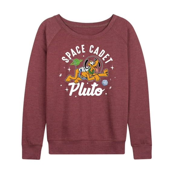 Mickey & Friends - Space Cadet Pluto - Women's Lightweight French Terry Long Sleeve Shirt