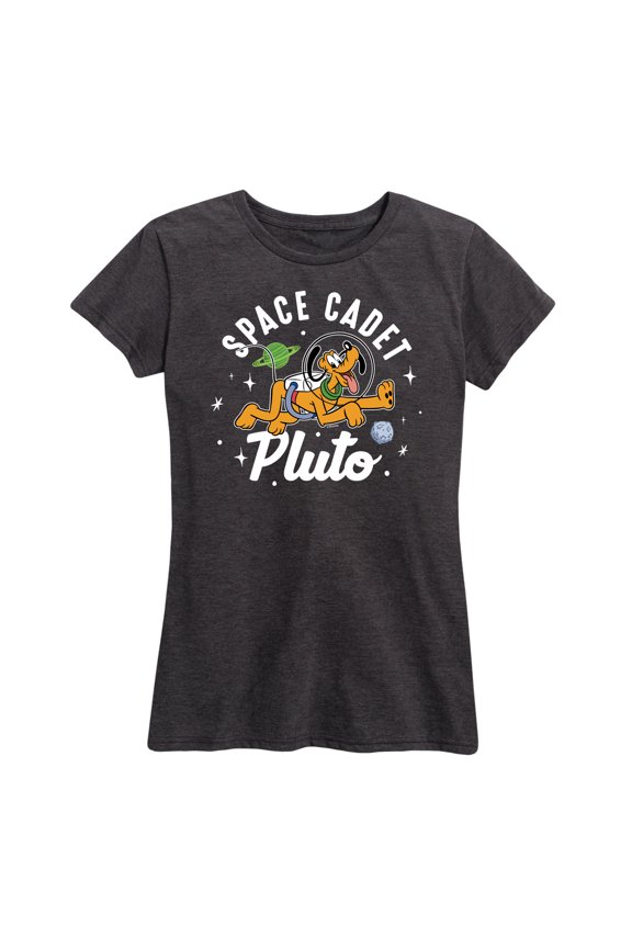 Mickey & Friends - Space Cadet Pluto - Women's Short Sleeve Graphic T-Shirt
