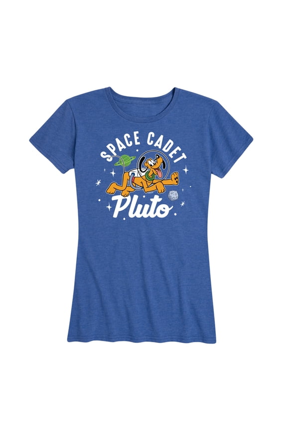 Mickey & Friends - Space Cadet Pluto - Women's Short Sleeve Graphic T-Shirt