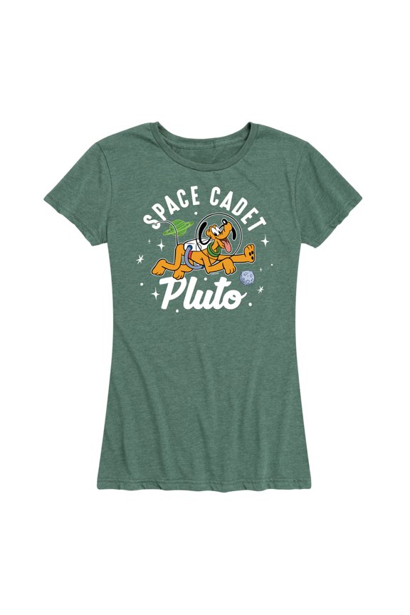 Mickey & Friends - Space Cadet Pluto - Women's Short Sleeve Graphic T-Shirt