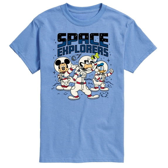 Mickey & Friends - Space Explorers - Men's Short Sleeve Graphic T-Shirt