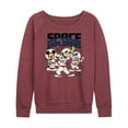 thumbnail image 1 of Mickey & Friends - Space Explorers - Women's Lightweight French Terry Long Sleeve Shirt, 1 of 5