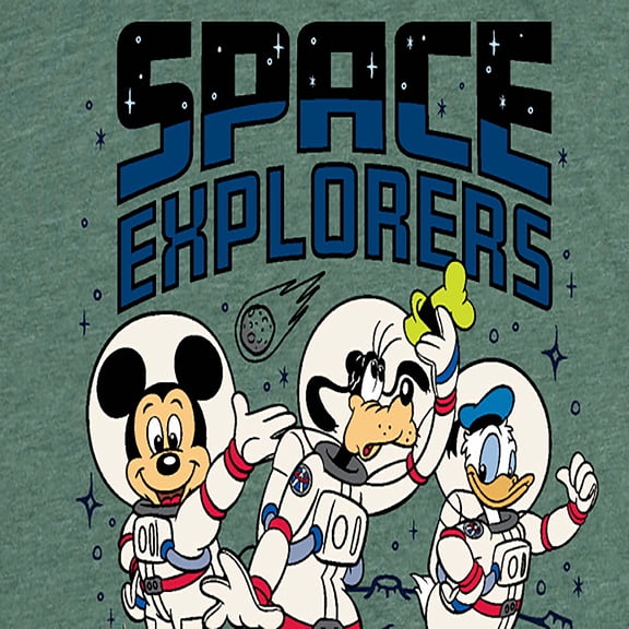 Mickey & Friends - Space Explorers - Women's Short Sleeve Graphic T-Shirt