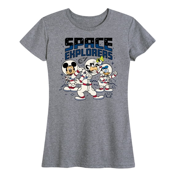 Mickey & Friends - Space Explorers - Women's Short Sleeve Graphic T-Shirt
