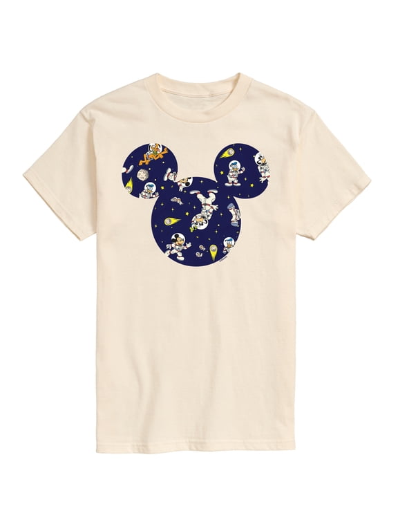 - Space Pattern Men's Short Sleeve Graphic T-Shirt