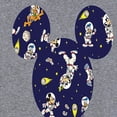 thumbnail image 1 of Mickey & Friends - Space Pattern - Women's Short Sleeve Graphic T-Shirt, 1 of 4