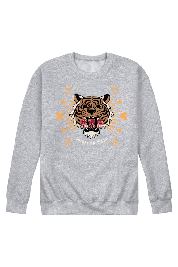 Mickey & Friends - Spirit of the Tiger - Men's Crew Neck Fleece Pullover