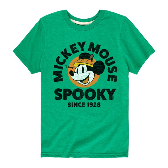 Mickey & Friends - Spooky Since 1928 - Toddler And Youth Short Sleeve Graphic T-Shirt