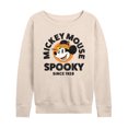 thumbnail image 1 of Mickey & Friends - Spooky Since 1928 - Women's Lightweight French Terry Long Sleeve Shirt, 1 of 5