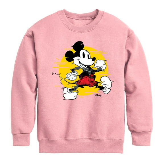 Disney - Mickey & Friends - Spotlight on Mickey - Toddler And Youth Long Sleeve Graphic T-Shirt