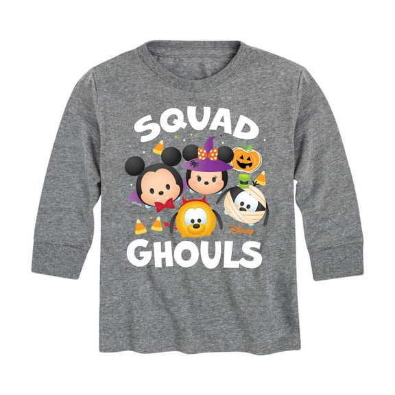 Mickey & Friends - Squad Ghouls - Toddler And Youth Long Sleeve Graphic T-Shirt