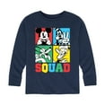 thumbnail image 1 of Mickey & Friends - Squad Grid - Youth Long Sleeve Graphic T-Shirt, 1 of 5