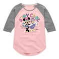 thumbnail image 1 of Mickey & Friends - Stay Cool - Toddler And Youth Girls Raglan Graphic T-Shirt, 1 of 4